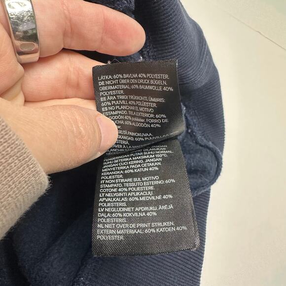 L.O.G.G. by H&M Navy North Shores Hoodie - Size Small - Picture 9 of 9